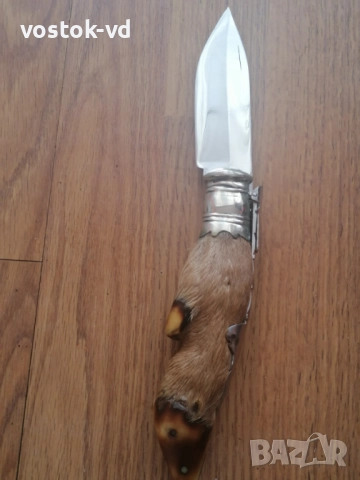 NAVAJA ALBACETE ГОЛЯМ СГЪВАЕМ ЛОВЕН НОЖ, снимка 12 - Антикварни и старинни предмети - 52939509
