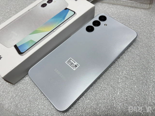 КАТО НОВ! Samsung Galaxy A16 5G - 4GB RAM / 128GB, Light Gray, снимка 9 - Samsung - 53096416