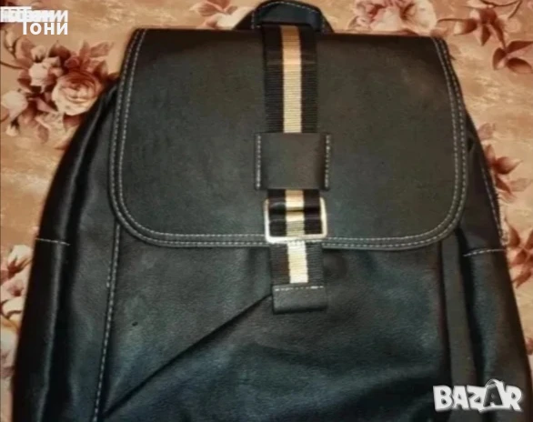 Нова Кожена Дамска Раница , снимка 2 - Раници - 51252201