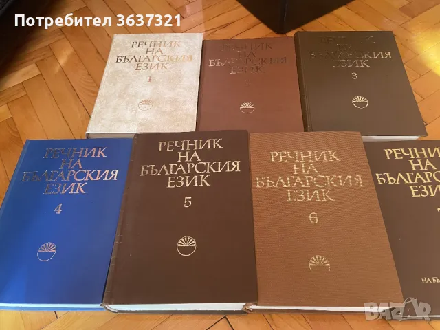 речник на българския език БАН, снимка 1 - Енциклопедии, справочници - 47713355