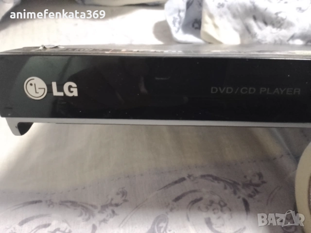  DVD плеър LG DVX582H с USB, ДВД 1080p, HDMI, Full HD, дистанционно 