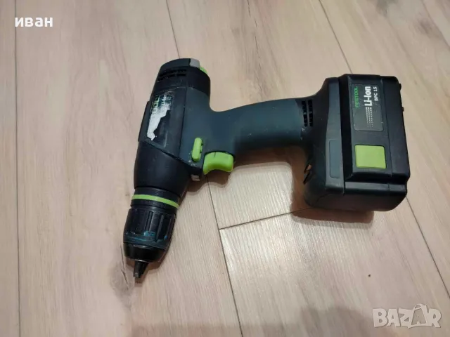 Акумулаторен винтовърт FESTOOL T15+3, снимка 5 - Винтоверти - 47012656