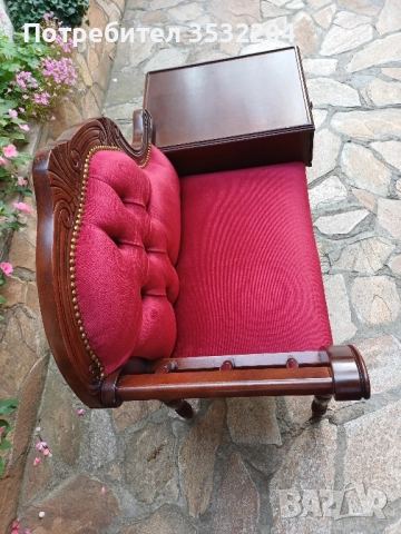 Красиво английско канапе., снимка 2 - Антикварни и старинни предмети - 51466576