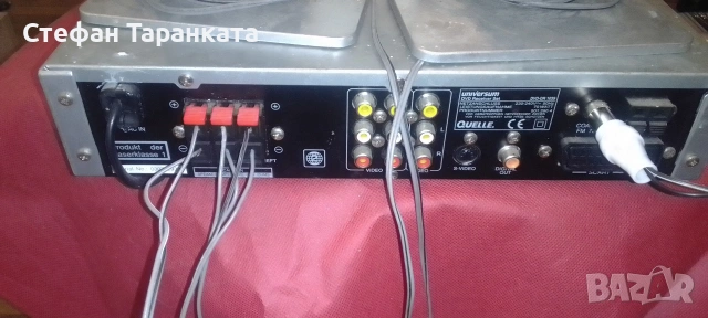 DVD player със радио тунер и вграден усилвател и три тонколони , снимка 7 - Ресийвъри, усилватели, смесителни пултове - 54071345