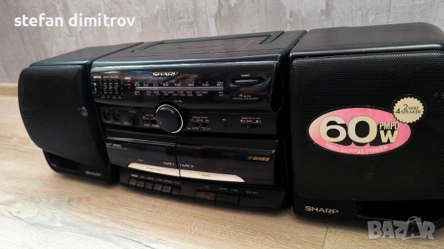 SHARP WF-930H, снимка 4 - Радиокасетофони, транзистори - 53756017