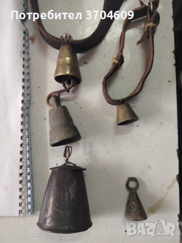 Звънци и езици от чанове , снимка 2 - Антикварни и старинни предмети - 53003754