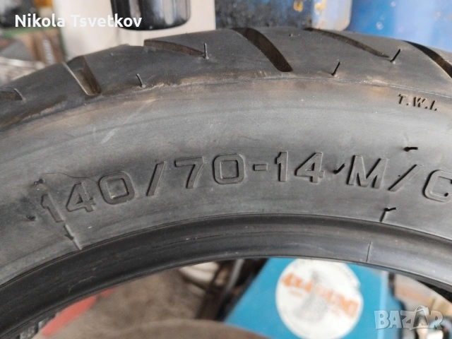 140/70-14 Pirelli Diablo Scooter, снимка 6 - Гуми и джанти - 53873235