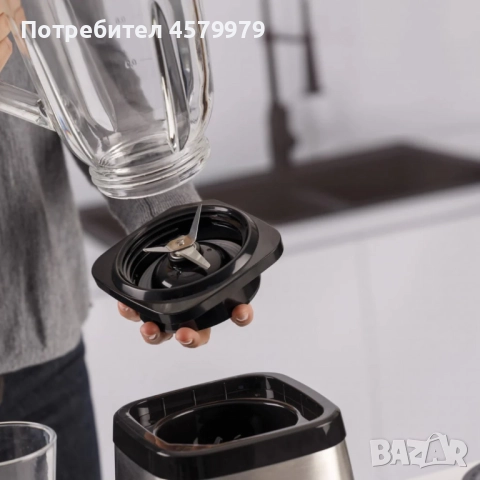 Блендер Taurus Magnum 1500 – 1500W мощност, 1,5L стъклена кана и ледосекач, снимка 9 - Блендери - 51636464