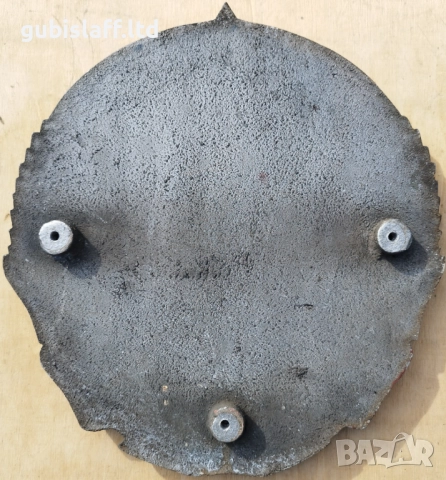 Стар метален герб от локомотив, табела, НРБ, снимка 2 - Антикварни и старинни предмети - 52577379