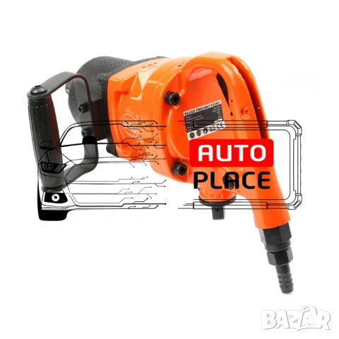 Пневматичен ударен гайковерт с къс шпиндел BJC 3500Nm, снимка 5 - Други инструменти - 54049125