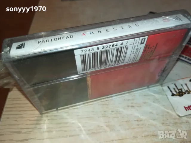 RADIOHEAD AMNESIAC-ORIGINAL TAPE 1311241212, снимка 7 - Аудио касети - 47951919