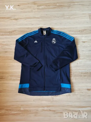 Оригинално мъжко горнище Adidas x F.C. Real Madrid / Season 15-16, снимка 1 - Спортни дрехи, екипи - 47452336