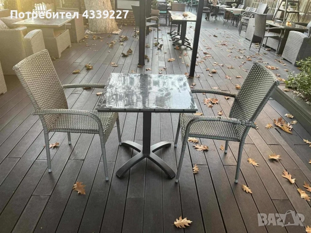 5 Комплекта от ратан диван маса столчета помощни маси, снимка 4 - Дивани и мека мебел - 53874263