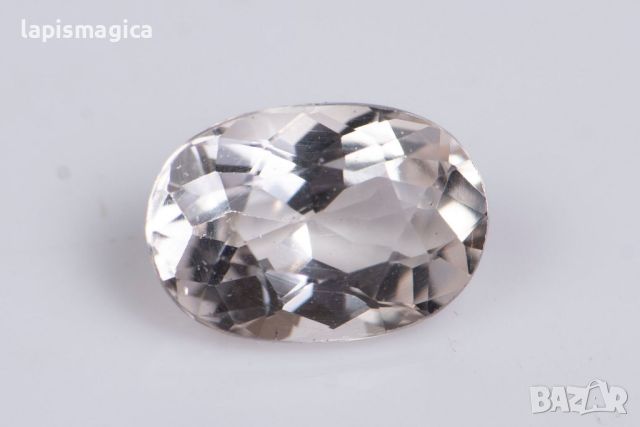 Морганит (розов берил) 0.45ct 6x4mm овална шлифовка №6, снимка 1 - Други - 46282194