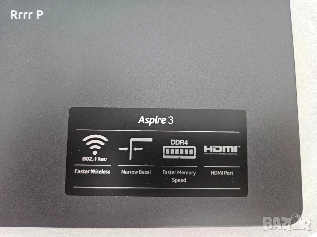 Лаптоп Acer Aspire 3 WIN 11 FULL HD 15.6 *ПОДАРЪК чанта и мишка, снимка 11 - Лаптопи за работа - 52795313