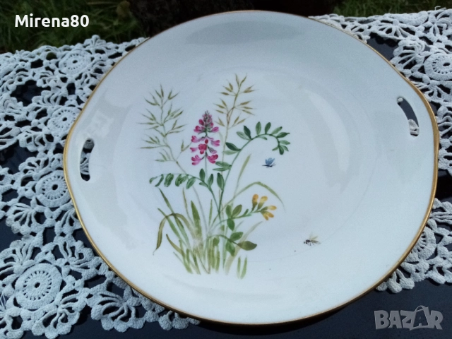 Швейцарско винтидж плато, снимка 4 - Антикварни и старинни предмети - 52930969