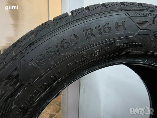 4бр зимни гуми 195/60/16 BARUM L04958 , снимка 6 - Гуми и джанти - 53509004