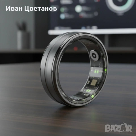 Smart пръстен–интелигентен тракер за здраве и активност в стилна форма