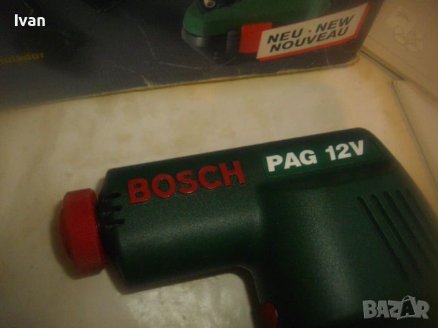 НОВА BOSCH PAG 12V АКУМУЛАТОРНА ПОМПА БОШ 12 волта С НОВА БАТЕРИЯ, снимка 7 - Други инструменти - 54072211