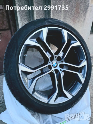 Гуми с джанти BMW Style 741 (8071998 и 8071999) за X5 G05 и X6 G06, снимка 3 - Гуми и джанти - 53169506
