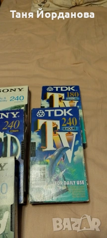 Видео касети Panasonic, TDK, Sony втора употреба , снимка 3 - Други музикални жанрове - 54269595