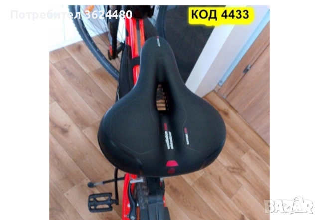 Седалка за велосипед с мемори пяна , снимка 3 - Аксесоари за велосипеди - 52151357