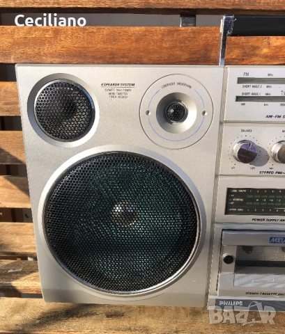 Радиокасетофон PHILIPS D8623 , снимка 5 - Радиокасетофони, транзистори - 52884159