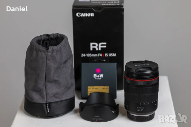 ГАРАНЦИОНЕН обектив Canon RF 24-105mm f/4L IS USM, снимка 1