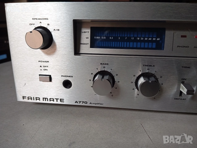 Усилвател Fair Mate A-770, снимка 3 - Ресийвъри, усилватели, смесителни пултове - 54089142