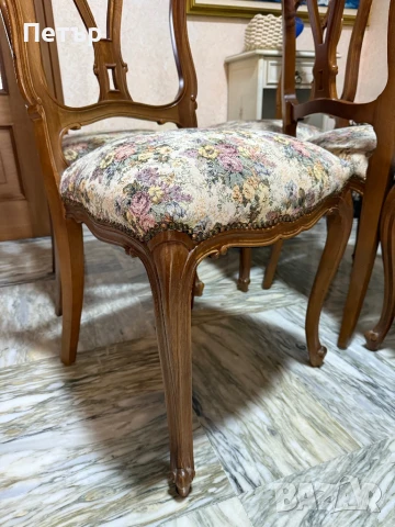 Барокови столове, снимка 2 - Столове - 50693668