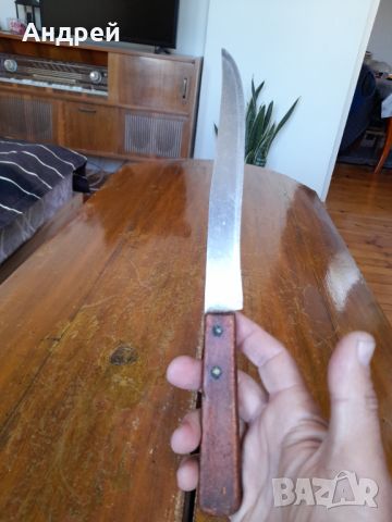 Стар кухненски нож #17, снимка 3 - Други ценни предмети - 45454697
