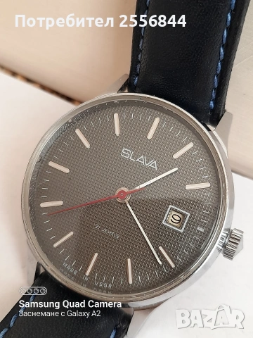 Механичен часовник SLAVA , снимка 5 - Мъжки - 53848324