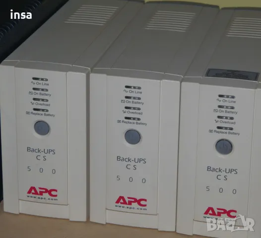 UPS APC Back-UPS 350 CS и 650 VA BK350EI BK650EI НЗУ УПС захранващи устройства, снимка 3 - Друга електроника - 47183255