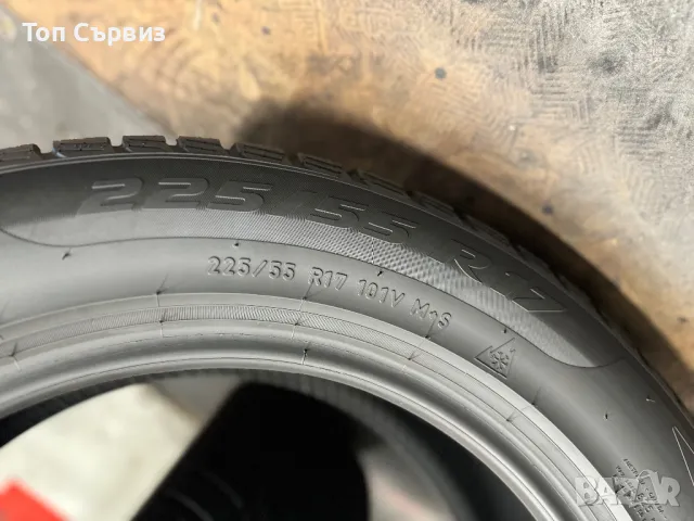 225 55 17, Зимни гуми, Pirelli SottoZero3, 2 броя, снимка 8 - Гуми и джанти - 48021418