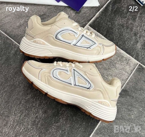 Christian Dior Дамски Бежови Нови Маратонки 36-40 Номер 