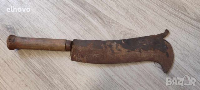 Старо мачете, косер нож, снимка 4 - Антикварни и старинни предмети - 46397395