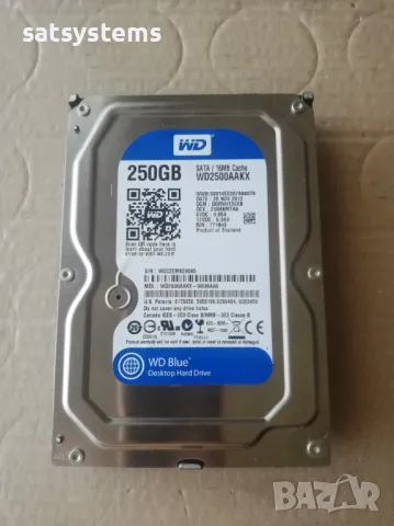 Хард диск Western Digital Caviar Blue WD2500AAKX 250GB SATA 6.0Gb/s, снимка 1 - Твърди дискове - 47109362