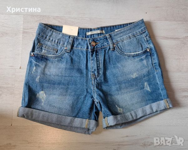Къси дънкови панталони, снимка 4 - Къси панталони и бермуди - 45370536
