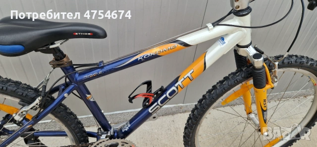 Алуминиев велосипед SCOTT колело 26", снимка 4 - Велосипеди - 53781097