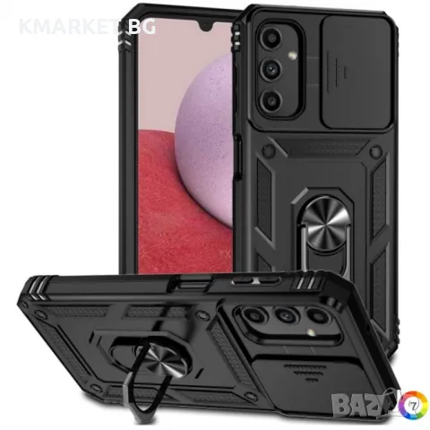 Samsung Galaxy A14 5G Удароустойчив Ring Holder Калъф и Протектор, снимка 1 - Калъфи, кейсове - 48416074