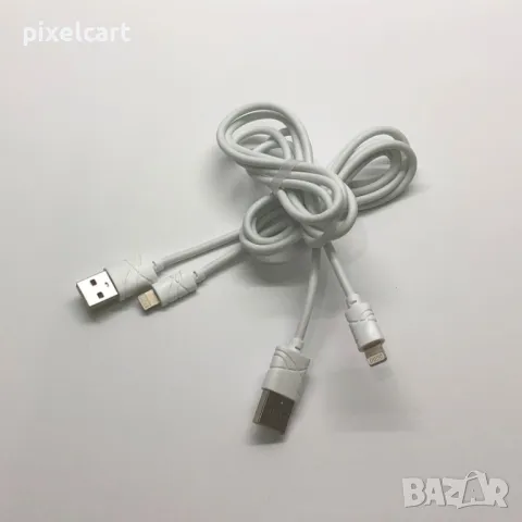 Евтин кабел за iPhone, снимка 1 - USB кабели - 48076219