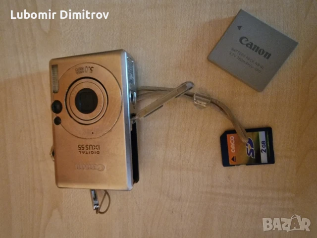 Canon Digital IXUS 55, снимка 5 - Фотоапарати - 51181522