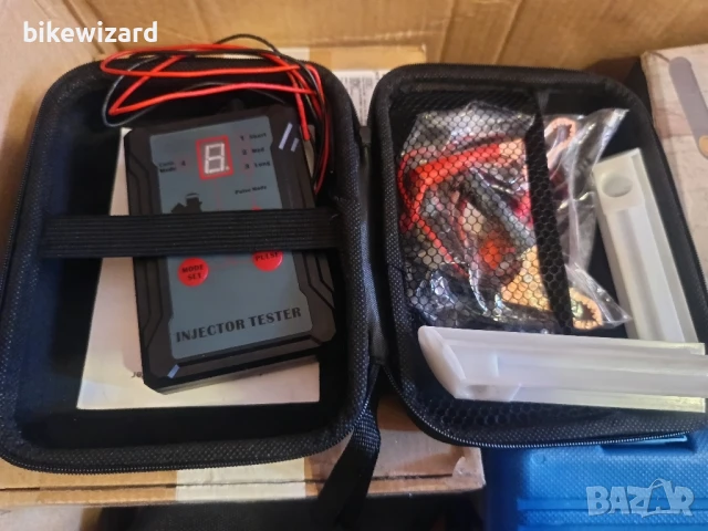 ZKTOOL Тестер за автомобилни инжектори, 2 адаптера за почистване на дюзи, 8 импулсни режима НОВО, снимка 5 - Други инструменти - 51120329