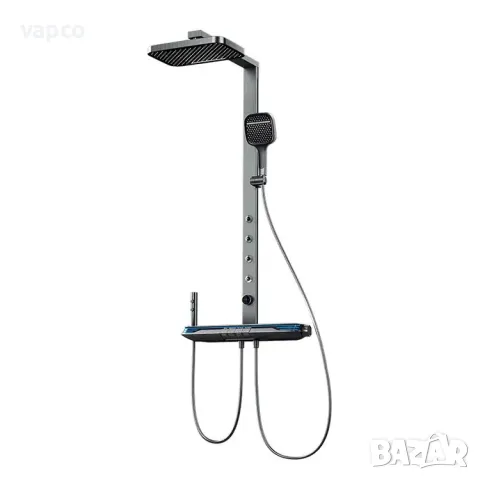 Модерен хидромасажен душ с дисплей и LED подсветка D38, снимка 11 - Душове - 49405534