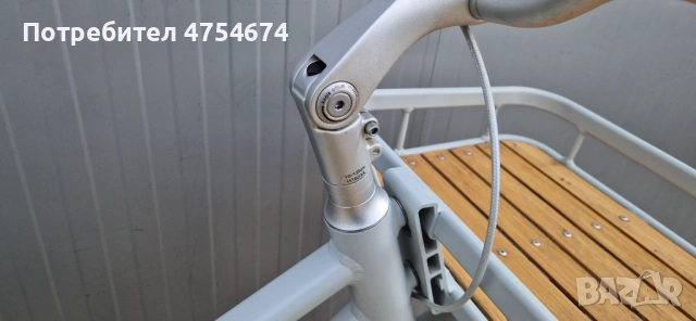 Алуминиев дамски велосипед Dinabike колело с кошница 26", снимка 6 - Велосипеди - 53791682