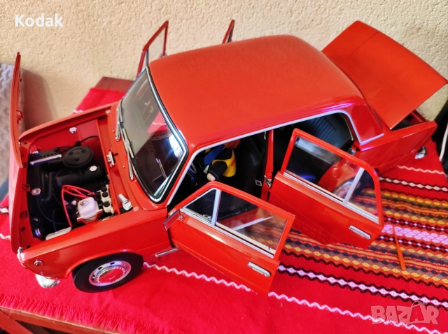 Жигули мащаб 1/8 HACHETTE, снимка 4 - Колекции - 52929027