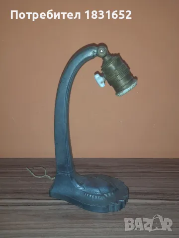 Антикварна лампа, снимка 4 - Антикварни и старинни предмети - 49909554