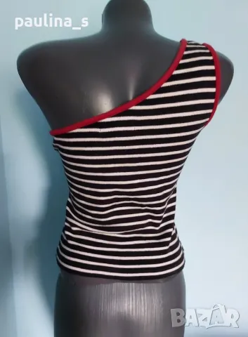 Три различни броя / Еластичен памучен потник с открити рамене , снимка 11 - Потници - 14633047