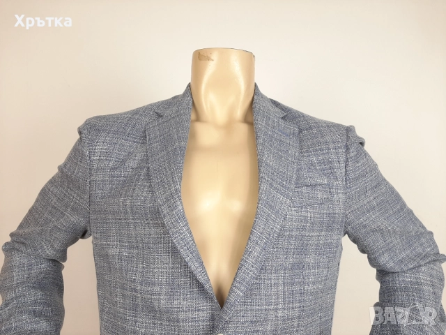 Boggi Milano - Оригинално мъжко сако от вълна и коприна р-р 54 / XL, снимка 6 - Сака - 52759999