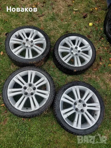 Джанти с гуми 215/40/17 5x110 Opel, снимка 2 - Гуми и джанти - 47474259